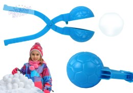 Śnieżkomat Maszynka do Kulek Śnieżnych Wzór Piłki Niebieska 20cm x 5cm x 5cm