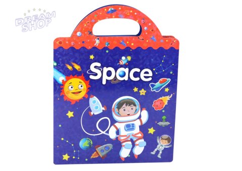Zestaw Naklejek Edukacyjnych Kosmos Nauka Angielskiego Książka Zestaw Naklejek Edukacyjnych Kosmos Nauka Angielskiego Książka