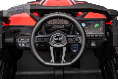 Auto Na Akumulator Buggy Can-am DK-CA003 Czerwony Auto Na Akumulator Buggy Can-am DK-CA003 Czerwony