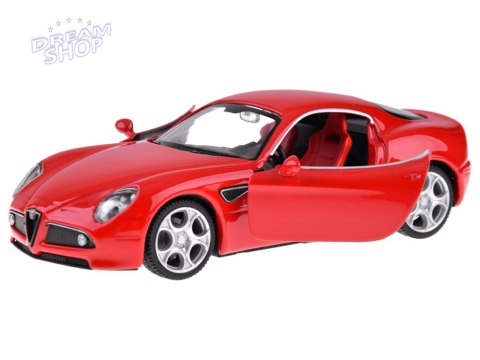 Auto metalowe model Alfa Romeo 8C Competizione skala 1:32 światła ZA4607 Auto metalowe model Alfa Romeo 8C Competizione skala 1:32 światła ZA4607