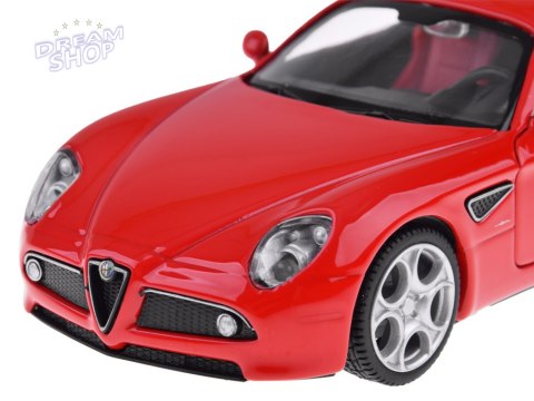 Auto metalowe model Alfa Romeo 8C Competizione skala 1:32 światła ZA4607 Auto metalowe model Alfa Romeo 8C Competizione skala 1:32 światła ZA4607