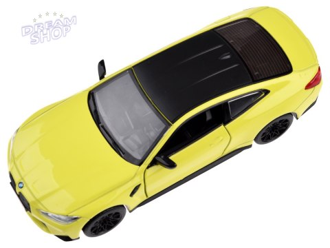 Auto metalowe model BMW M4 skala 1:32 dźwięki światła ZA4617