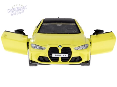 Auto metalowe model BMW M4 skala 1:32 dźwięki światła ZA4617