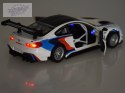 Auto metalowe model sportowe BMW M6 GT3 skala 1:32 światło dźwięk ZA4613