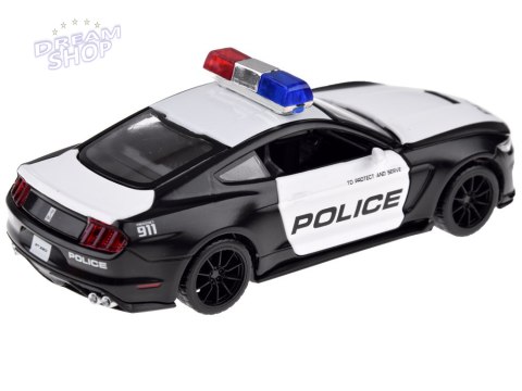Auto metalowe policja Ford Shelby GT350 skala 1:32 światła koguty ZA4610 Auto metalowe policja Ford Shelby GT350 skala 1:32 światła koguty ZA4610