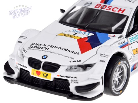 Auto metalowe sportowy model BMW M3 DTM skala 1:32 dźwięki światła ZA4608 Auto metalowe sportowy model BMW M3 DTM skala 1:32 dźwięki światła ZA4608
