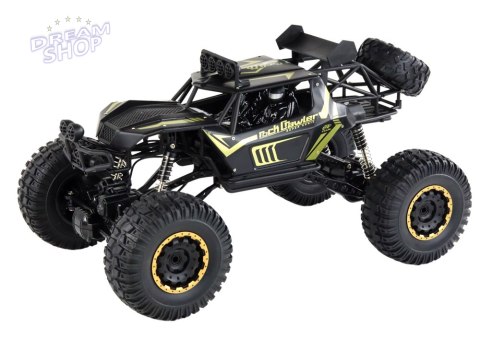 Duże Auto Zdalnie Sterowane W Skali 1:8 Sterowanie 2.4G Czarne Duże Auto Zdalnie Sterowane W Skali 1:8 Sterowanie 2.4G Czarne