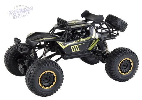 Duże Auto Zdalnie Sterowane W Skali 1:8 Sterowanie 2.4G Czarne Duże Auto Zdalnie Sterowane W Skali 1:8 Sterowanie 2.4G Czarne