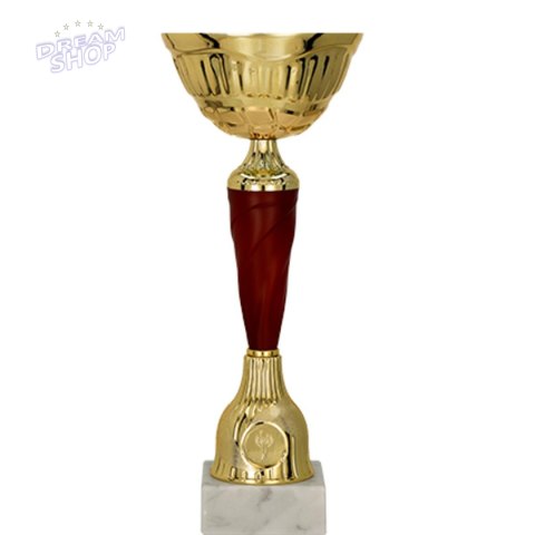 Puchar metalowy złoto-burgundowy Puchar metalowy złoto-burgundowy