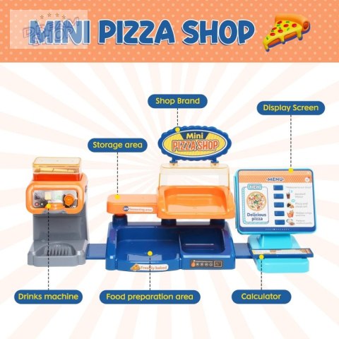 WOOPIE Sklep Restauracja Fast Food Mini Pizza Shop 35 el. WOOPIE Sklep Restauracja Fast Food Mini Pizza Shop 35 el.