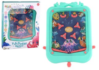 Gra Zręcznościowa Mini Pinball Gra z Kulką Zielona