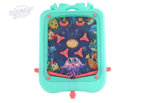 Gra Zręcznościowa Mini Pinball Gra z Kulką Zielona Gra Zręcznościowa Mini Pinball Gra z Kulką Zielona
