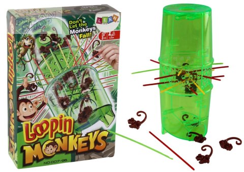 Gra Zręcznościowa Złap Małpkę Spadające Małpki Bierki
