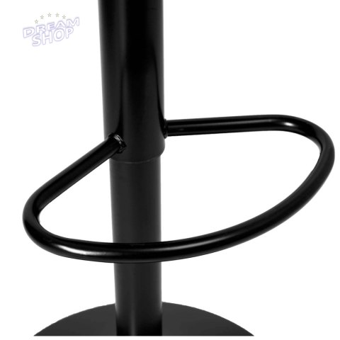 Krzesło barowe CYDRO BLACK aksamitne grafitowe VELVET Krzesło barowe CYDRO BLACK aksamitne grafitowe VELVET