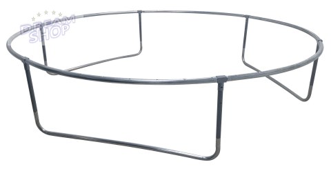 Trampolina z siatką i drabinką HENZEN 244 cm niebieska Trampolina z siatką i drabinką HENZEN 244 cm niebieska