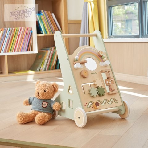 Viga PolarB Drewniany Pchacz Chodzik Zielony Edukacyjny Viga PolarB Drewniany Pchacz Chodzik Zielony Edukacyjny