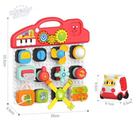 WOOPIE BABY Kolorowy Panel Aktywności Tablica Manipulacyjna