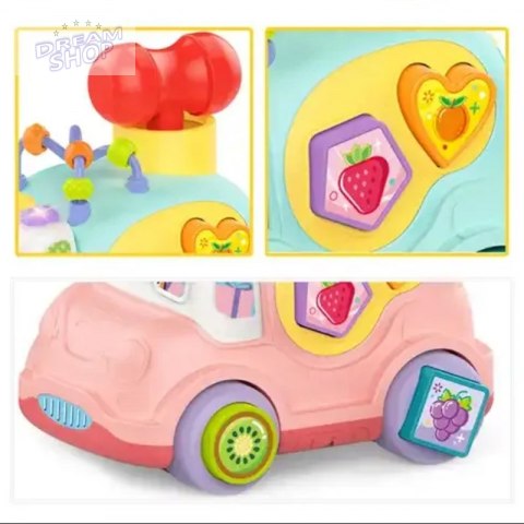 WOOPIE BABY Samochodzik Muzyczny Sorter Niebieski WOOPIE BABY Samochodzik Muzyczny Sorter Niebieski