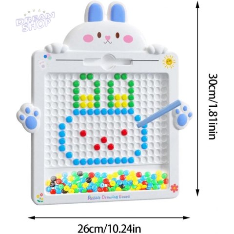 WOOPIE Tablica Magnetyczna dla Dzieci Montessori MagPad Królik WOOPIE Tablica Magnetyczna dla Dzieci Montessori MagPad Królik