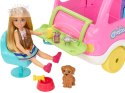 Barbie kamper Chelsea mini lalka + zwierzątka akcesoria HNH90 ZA5091