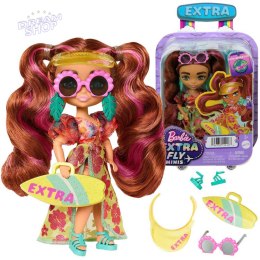 Lalka Barbie Extra Fly Minis w plażowej słonecznej stylizacji ZA5108