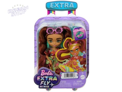 Lalka Barbie Extra Fly Minis w plażowej słonecznej stylizacji ZA5108 Lalka Barbie Extra Fly Minis w plażowej słonecznej stylizacji ZA5108