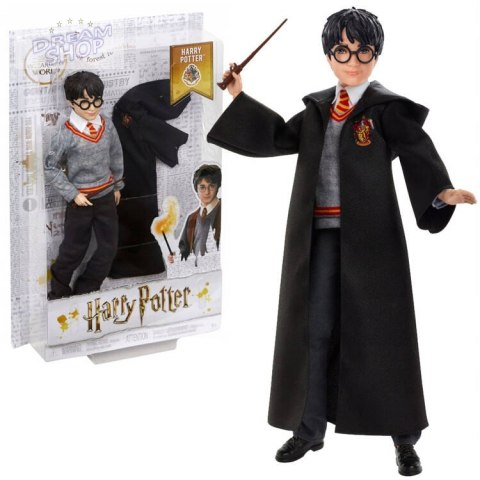 Lalka Harry Potter w szkolnych szatach Gryffindor + różdżka FYM50 ZA5093 Lalka Harry Potter w szkolnych szatach Gryffindor + różdżka FYM50 ZA5093
