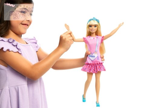 Lalka My First Barbie Moja Pierwsza ruchome kończyny + kotek HLL19 ZA5081 Lalka My First Barbie Moja Pierwsza ruchome kończyny + kotek HLL19 ZA5081