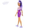 Lalka modowa Barbie Fashionistas nr178 HBV12 fioletowa stylizacja ZA5099