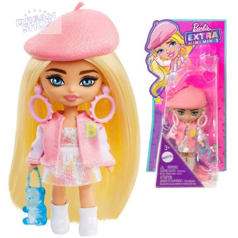 Lalka stylowa modowa Barbie Extra Mini Minis w berecie HLN48 ZA5105C Lalka stylowa modowa Barbie Extra Mini Minis w berecie HLN48 ZA5105C