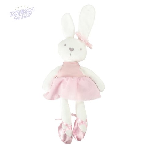 Maskotka pluszowa królik w różowej sukience 42cm Maskotka pluszowa królik w różowej sukience 42cm