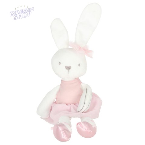 Maskotka pluszowa królik w różowej sukience 42cm Maskotka pluszowa królik w różowej sukience 42cm