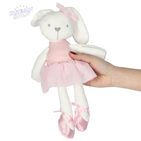 Maskotka pluszowa królik w różowej sukience 42cm Maskotka pluszowa królik w różowej sukience 42cm