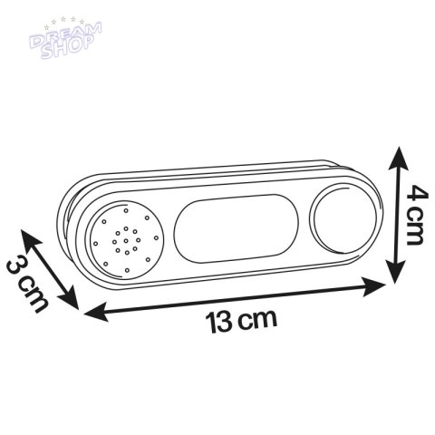 SMOBY Elektroniczny Dzwonek Doorbell Szary SMOBY Elektroniczny Dzwonek Doorbell Szary