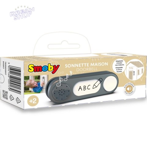 SMOBY Elektroniczny Dzwonek Doorbell Szary SMOBY Elektroniczny Dzwonek Doorbell Szary
