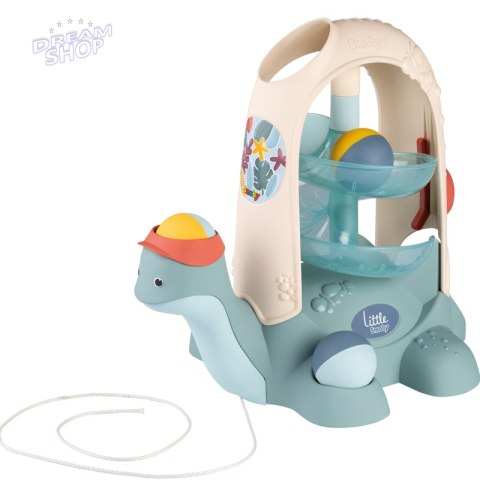 SMOBY LITTLE Żółw do Ciągnięcia ze Zjeżdżalnią dla Piłeczek 12m+