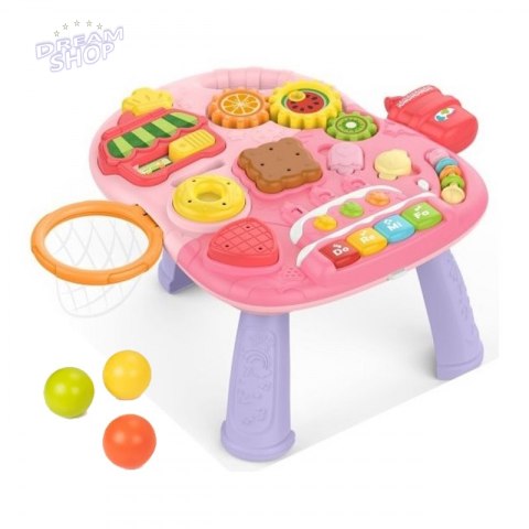 WOOPIE BABY Chodzik 5w1 Multifunkcyjny Różowy 1+ WOOPIE BABY Chodzik 5w1 Multifunkcyjny Różowy 1+
