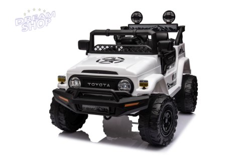 Auto Na Akumulator Toyota FJ Biała 4x4 Auto Na Akumulator Toyota FJ Biała 4x4