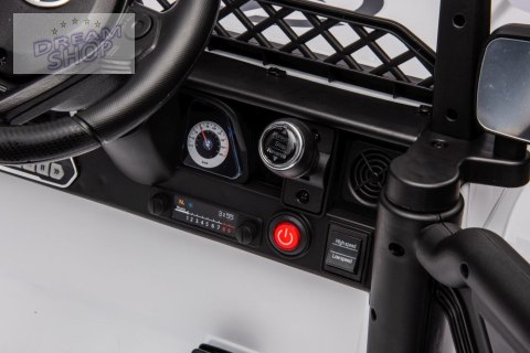 Auto Na Akumulator Toyota FJ Biała 4x4 Auto Na Akumulator Toyota FJ Biała 4x4