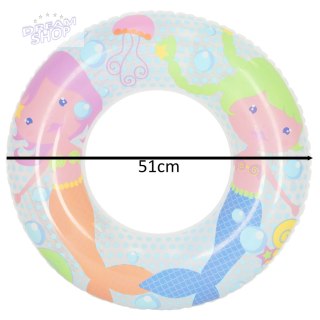 BESTWAY 36113 Koło dmuchane kółko 51cm syreny 2-4 lata