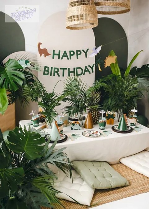 Baner Happy Birthday Dino 3m Baner Happy Birthday Dino 3m