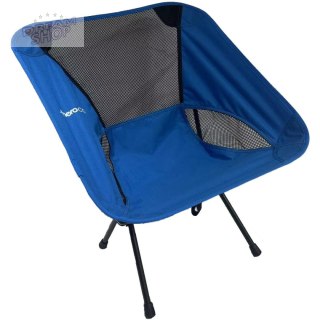 FOTEL TURYSTYCZNO PLAŻOWY 58x52x64CM NIEBIESKI