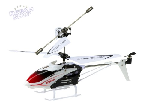 Helikopter zdalnie sterowany na pilota RC SYMA S5 3CH biały Helikopter zdalnie sterowany na pilota RC SYMA S5 3CH biały