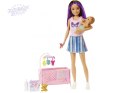 Lalka Barbie Skipper Babysitters opiekunka + bobas akcesoria HJY33 ZA5095