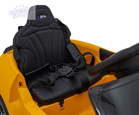 Pojazd BMW M4 Żółty Pojazd BMW M4 Żółty