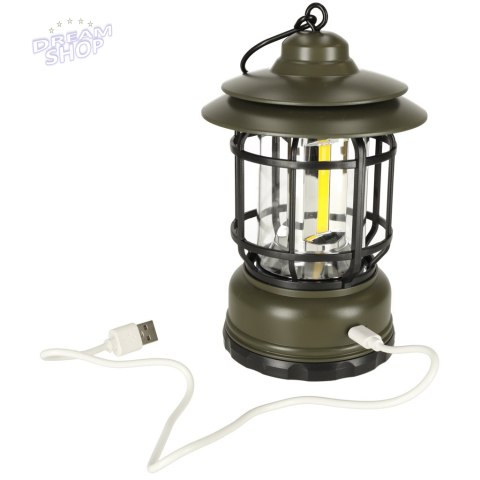 Lampa ogrodowa solarna kempingowa na biwak piknik akumulatorowa USB Lampa ogrodowa solarna kempingowa na biwak piknik akumulatorowa USB