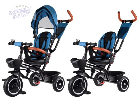 Rowerek dziecięcy trójkołowy Tiny Bike 3w1 z daszkiem OBRACANY SP0650 Rowerek dziecięcy trójkołowy Tiny Bike 3w1 z daszkiem OBRACANY SP0650