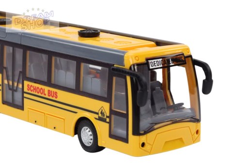 Autobus Szkolny Bus Zdalnie Sterowany Przegubowy RC 1:32 Żółty Autobus Szkolny Bus Zdalnie Sterowany Przegubowy RC 1:32 Żółty