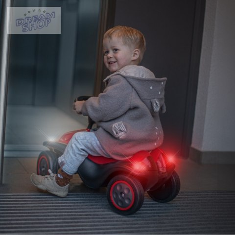 BIG Bobby Car Next 2.0 Czerwony Światła LED