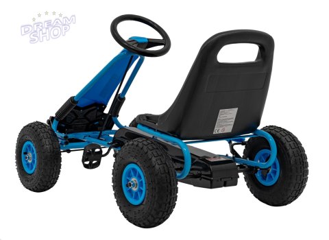 Gokart Na Pedały AIR PerHour Niebieski Gokart Na Pedały AIR PerHour Niebieski